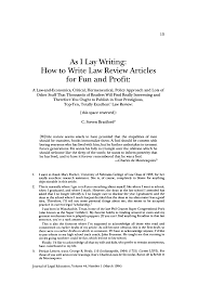 How to Write an Article Review